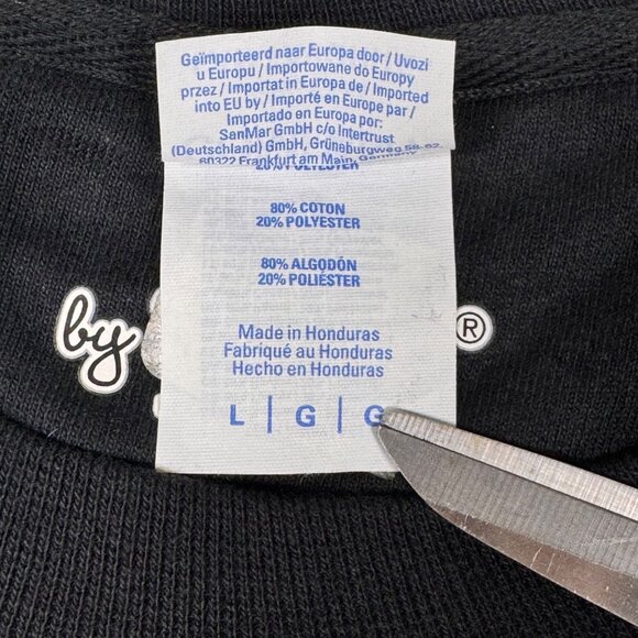 Hello Kitty Graphic Sweatshirt Sz.L Lunar New Year Grunge Streetwear Kawaii Y2K - Picture 7 of 10